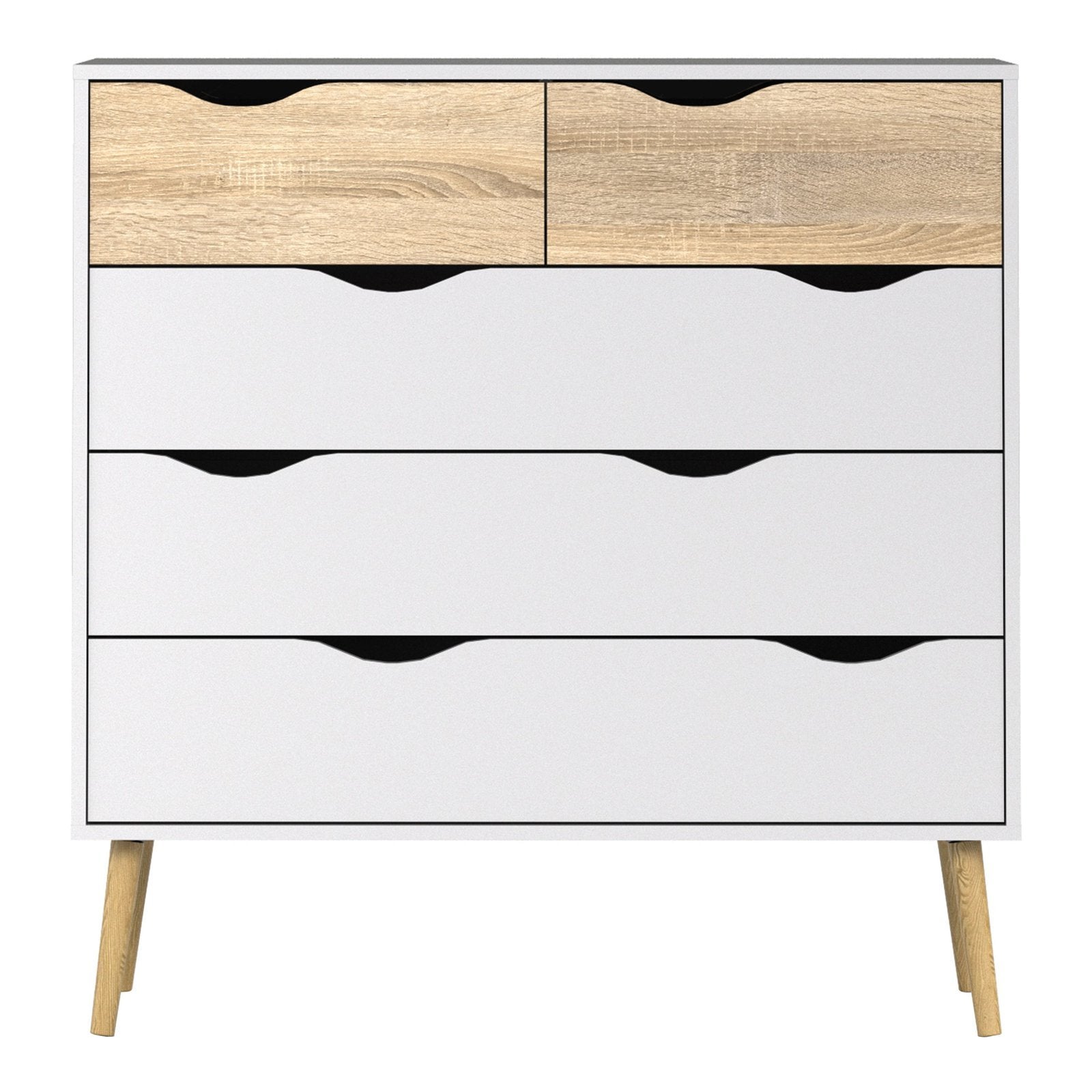 Oslo Chest of 5 Drawers 2+3
