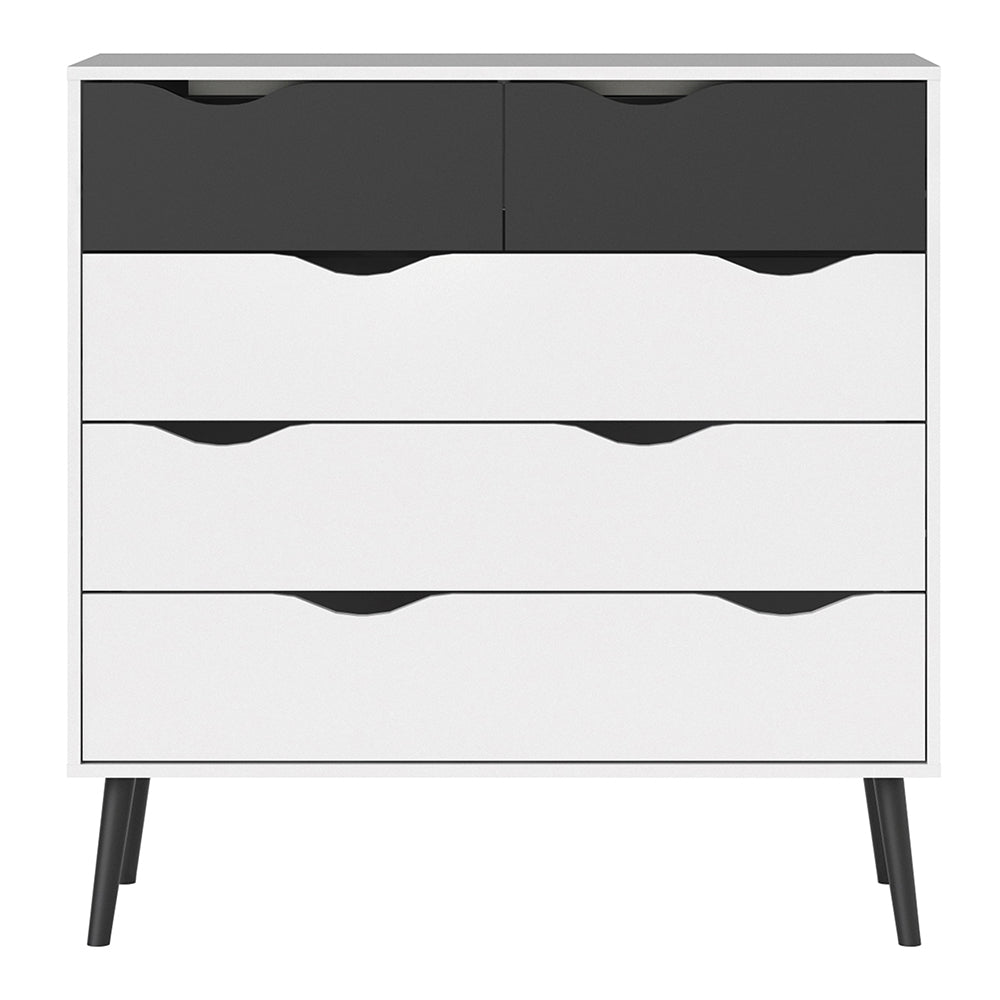 Oslo Chest of 5 Drawers 2+3