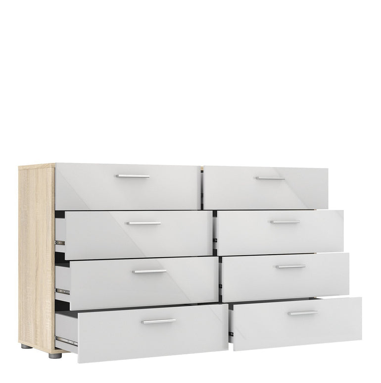 Pepe Wide Chest of 8 Drawers 4+4