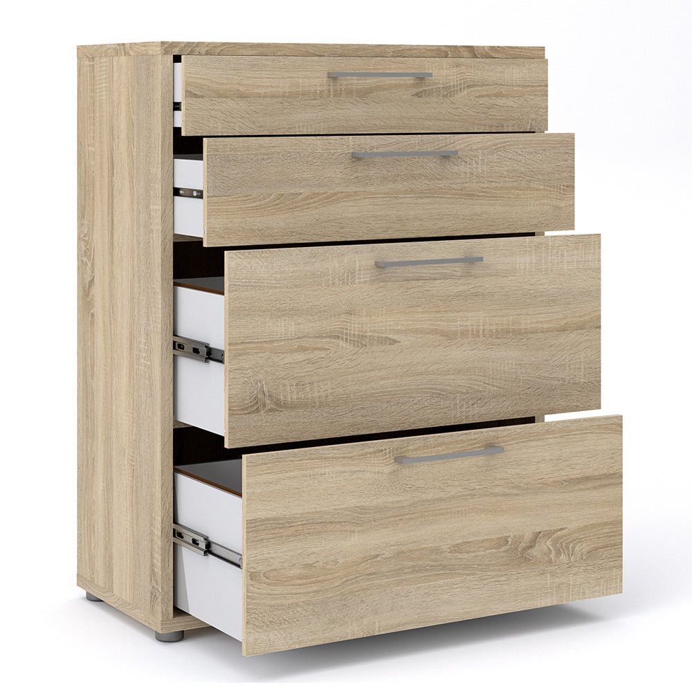 Prima Office Storage With 2 Drawers & 2 File Drawers