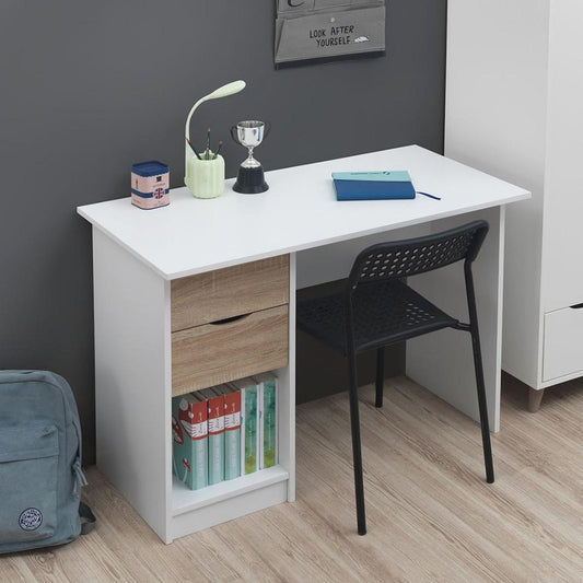 Pulford Scandinavian Desk with 2 Drawers