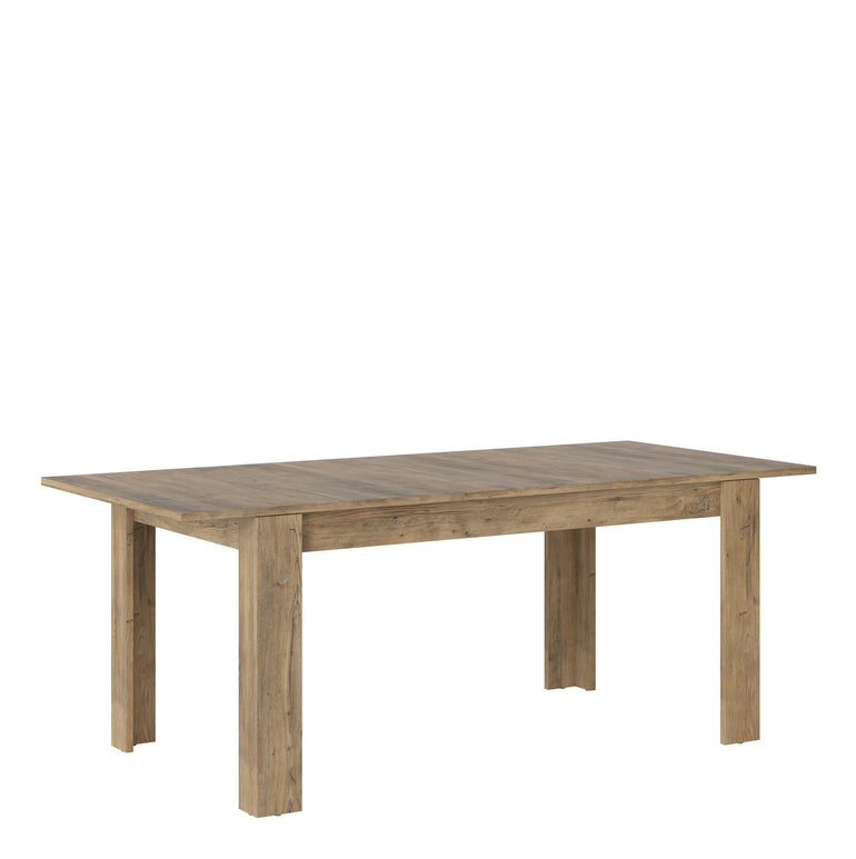 Rapallo 160-200cm Extending Dining Table in Chestnut and Matera Grey