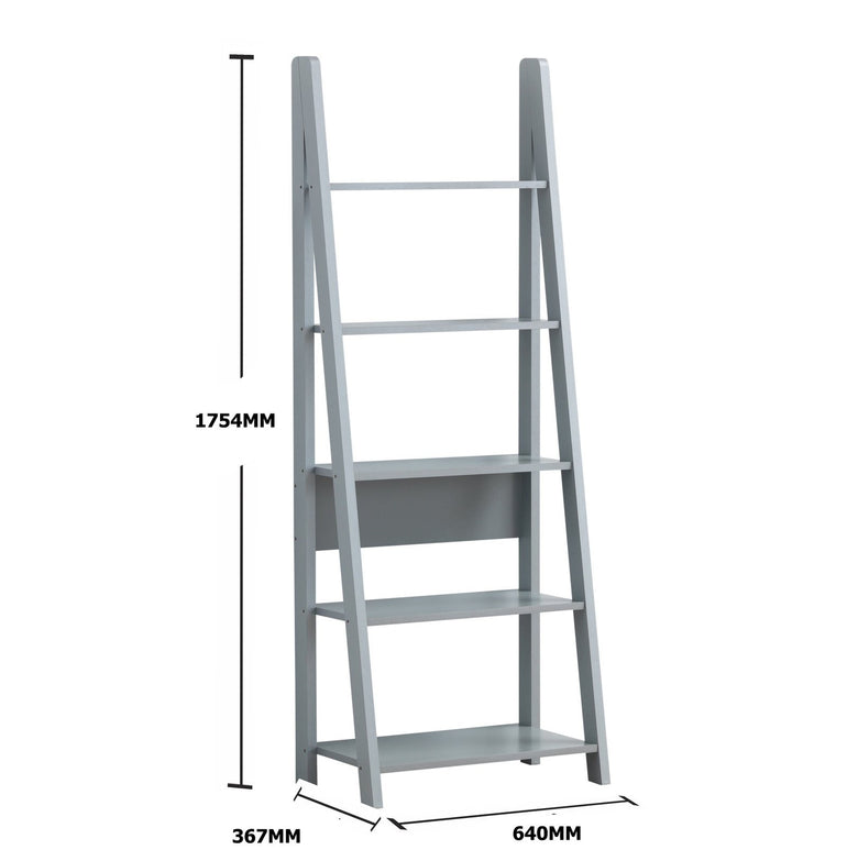 Riva 5 Shelf Ladder Bookcase
