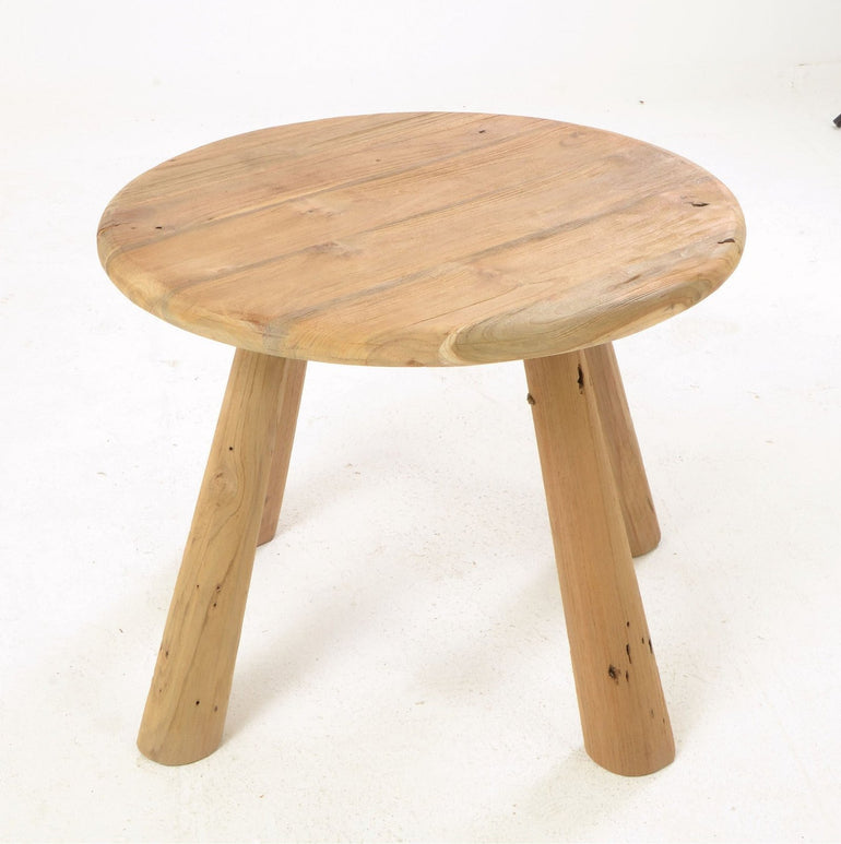 Rustic Country Round Coffee Table