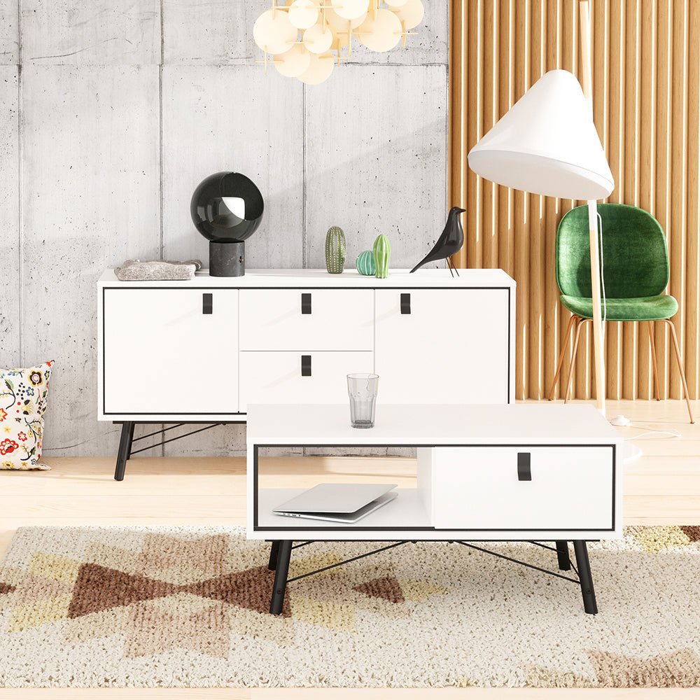 Ry Sideboard with 2 Doors & 2 Drawers