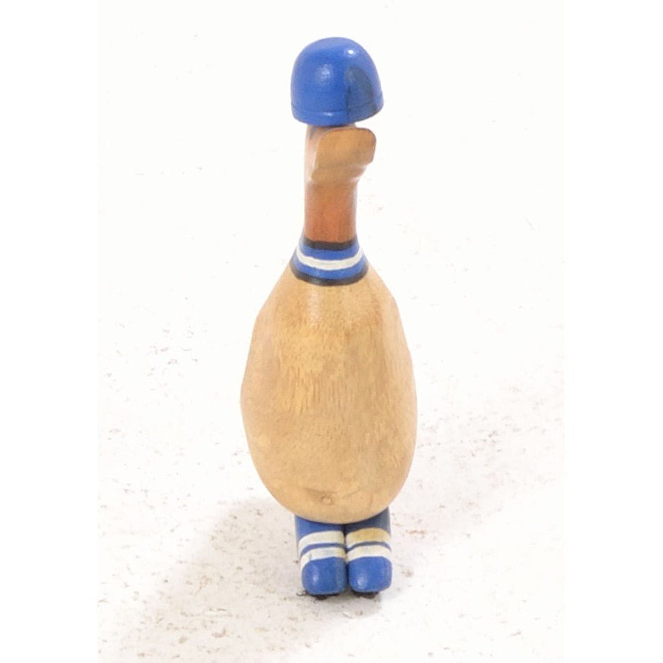Small Blue Football Duck