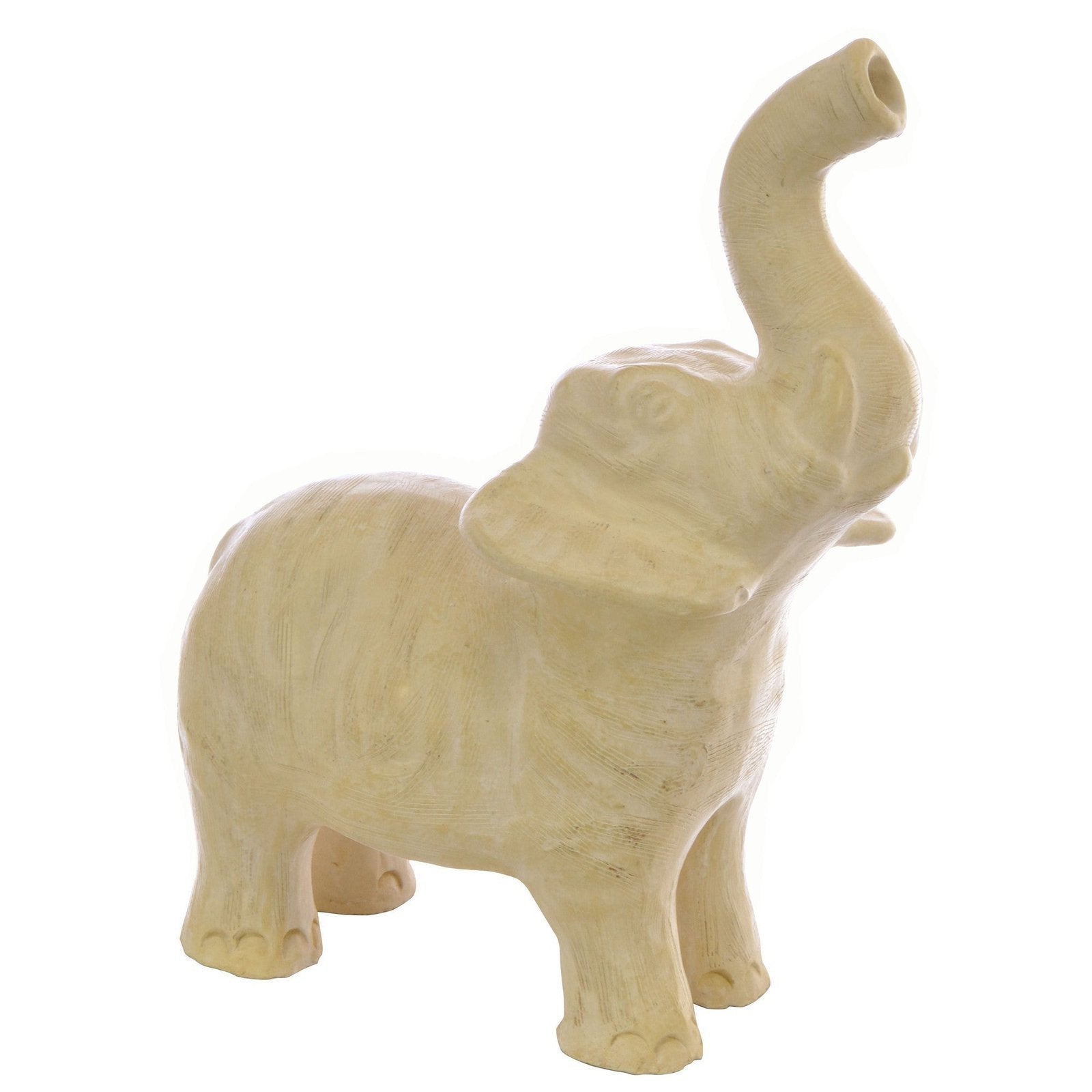 Small Standing Terracotta Elephant