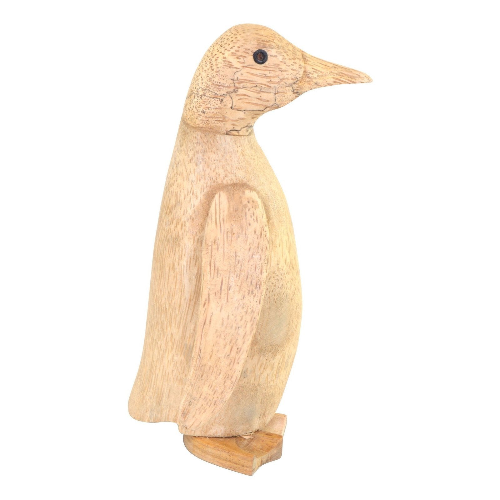 Small Wooden Penguin