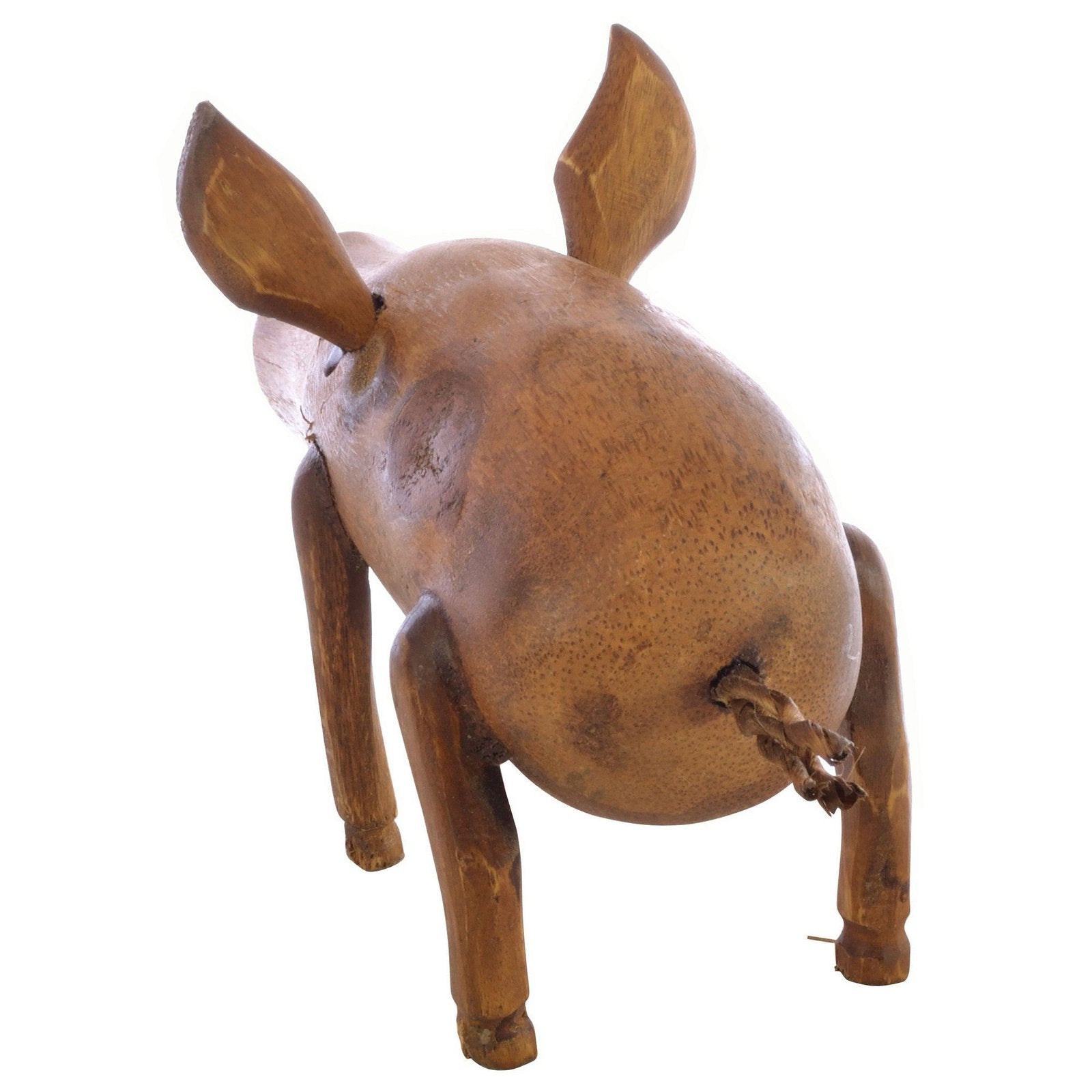 Small Wooden Pig