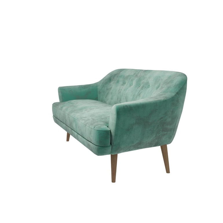 Snowdonia Fabric 3 Seater Scandinavian Style Sofa