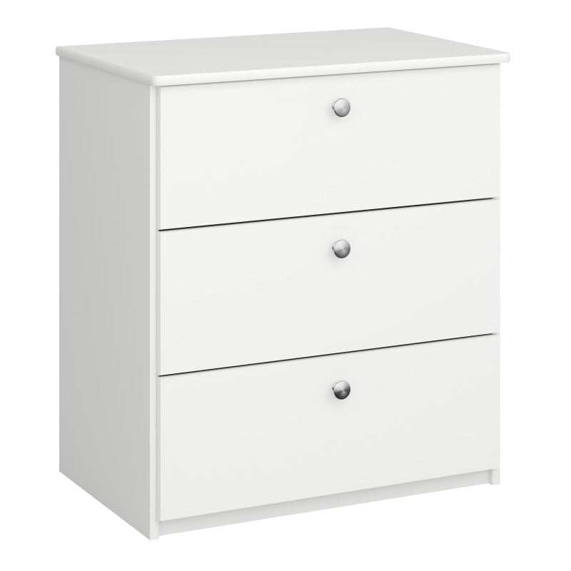 Steens for Kids 3 Drawer Chest of Drawers - White
